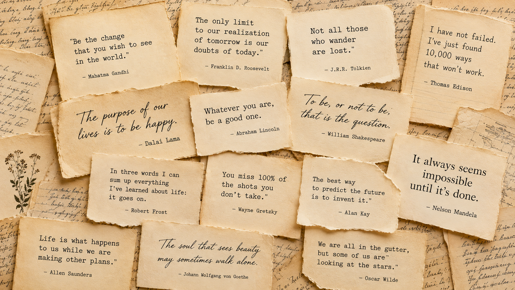 Explore and memorize 60 famous quotes and their origin stories.