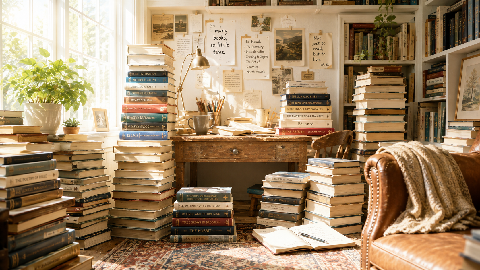 Listen to and then gift 60 books.